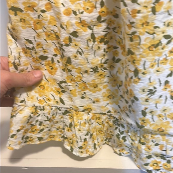 Sienna Sky Yellow and White Floral Mini Dress - Picture 4 of 8